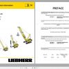 Liebherr Crane HS HSG Operating Manual Spare Parts Catalogue Technical Information DVD 4