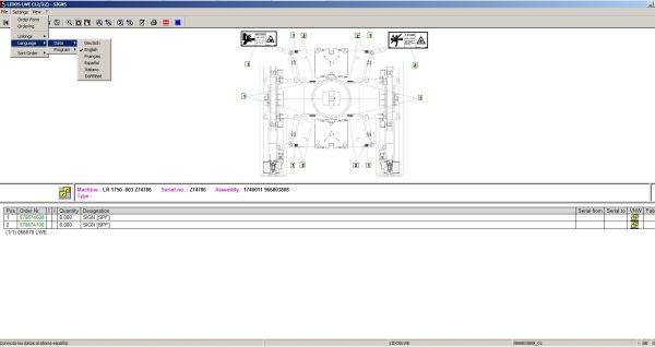 Liebherr Cranes Lidos LWE Offline EPC 04.2022 Spare Parts Catalog Vmware Files 6