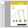 Liebherr Crawler Crane 1.02 GB PDF HS HG HSG LR ETK Spare Parts Catalogue DVD 0