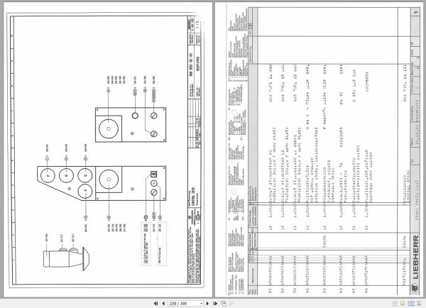 Liebherr Crawler Crane HS 851 HD 184148 Technical Information Parts Manual Operating Manual 1993 EN DE 3