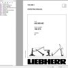 Liebherr Crawler Crane HS 885 HD 184573 Technical Information Operating Manual 2005