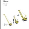 Liebherr Crawler Crane HS833 HD 187252 Technical Information Parts Manual Operating Manual 1999 EN DE 2
