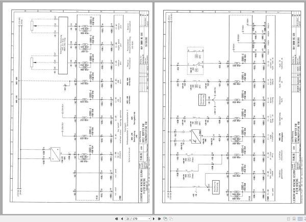 Liebherr Crawler Crane HS833 HD 187252 Technical Information Parts Manual Operating Manual 1999 EN DE 4