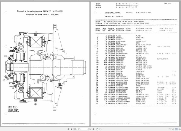 Liebherr Crawler Crane HS841 HD 183216 Technical Information Parts Manual Operating Manual 1997 EN DE 3
