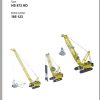 Liebherr Crawler Crane HS873 HD 185123 Technical Information Parts Manual Operating Manual 2000 EN DE 2