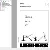 Liebherr Crawler Crane HS875 HD 185171 Technical Information Parts Manual Operating Manual 2007 EN DE 1