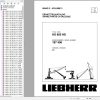 Liebherr Crawler Crane HS880 HD 187406 Technical Information Parts Manual Operating Manual 2008 EN DE 2