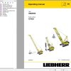 Liebherr Crawler Crane HS885 HD 187438 Technical Information Parts Manual Operating Manual 2009 EN DE 1