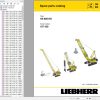 Liebherr Crawler Crane HS885 HD 187438 Technical Information Parts Manual Operating Manual 2009 EN DE 2