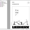 Liebherr Crawler Crane LR 1160 134056 Technical Information Parts Manual Operating Manual 2003 EN DE 1