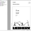 Liebherr Crawler Crane LR 1280 136043 Technical Information Parts Manual Operating Manual 2003 EN DE