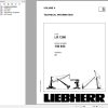 Liebherr Crawler Crane LR 1280 136043 Technical Information Parts Manual Operating Manual 2003 EN DE 1