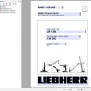 Liebherr Crawler Crane LR 1280 136043 Technical Information Parts Manual Operating Manual 2003 EN DE 2