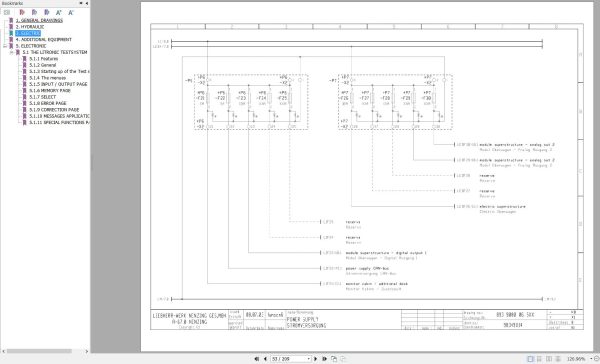 Liebherr Crawler Crane LR 1280 136043 Technical Information Parts Manual Operating Manual 2003 EN DE 5