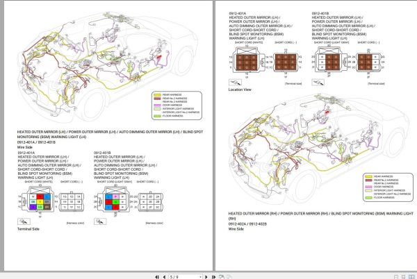 Mazda CX 30 2021 AWD CANADA L4 2.0L SKYACTIV G Electrical Wiring Diagram 4