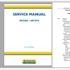 New Holland Baler BR7060 BR7070 Service Manual 84275654 EN 1