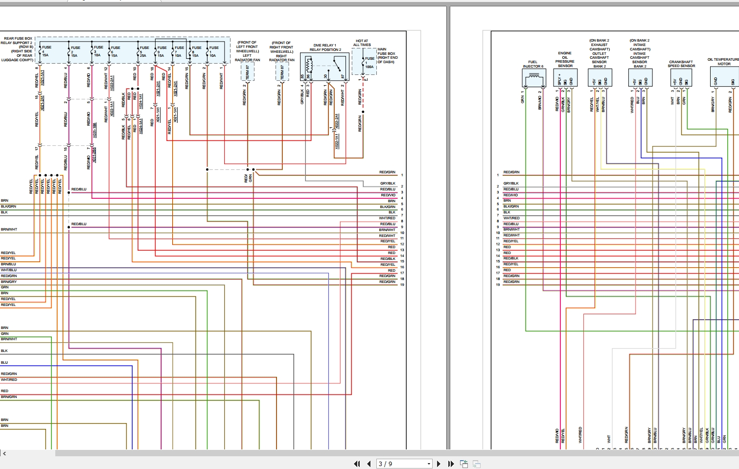 Porsche 718 Cayman GTS (982) F64.0L Electrical Wiring Diagram 2021