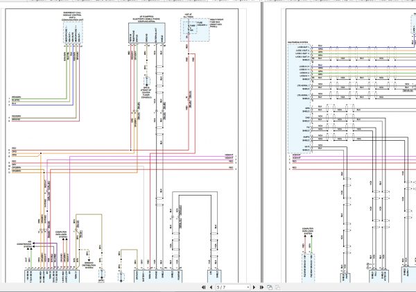 Porsche 911 Carrera 4S 992 F6 3.0L Turbo Electrical Wiring Diagram 2021 3 1