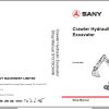 Sany Machinery Spare Parts Catalogue Shop Manual and Diagram DVD PDF 3