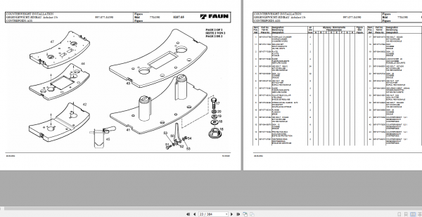 Tadano All Terrain Crane ATF 1000XL 2 Parts Catalog Operating Service Maintenance Manual 4