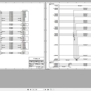Tesla Model 3 LHD SOP2 1 Circuit Diagram 02.2018 1