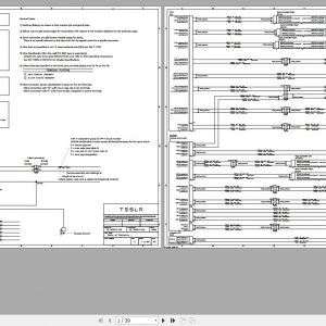 Tesla Model 3 LHD SOP2 Circuit Diagram 02.2018