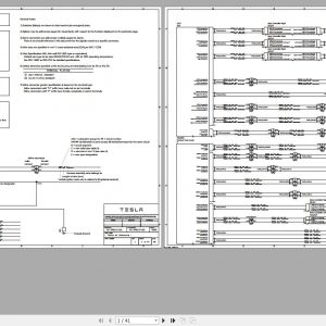 Tesla Model 3 LHD SOP3 1 Circuit Diagram 01.2019