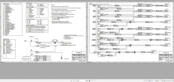 Tesla Model 3 LHD and RHD SOP3 1 Circuit Diagram 01.2019