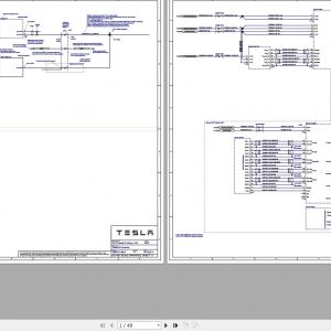 Tesla Model S 2013 LHD SOP Release China Circuit Diagram 1004573 00 E 05.2014