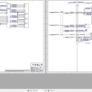 Tesla Model S 2013 LHD SOP Release China Circuit Diagram 1004573 00 E 05.2014 1