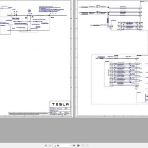 Tesla Model S 2014 LHD SOP6 Circuit Diagram 1004573 00 E 2015