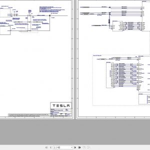 Tesla Model S 2015 RHD SOP4 Circuit Diagram 1004573 00 E 2015