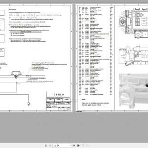 Tesla Model S 2016 LHD Circuit Diagram 2016