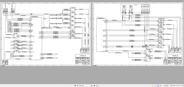 Tesla Model S 2016 LHD Circuit Diagram 2016 1