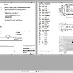 Tesla Model S 2018 LHD SOP11 Circuit Diagram 2018