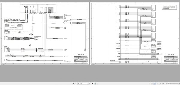 Tesla Model S 2018 LHD SOP11 Circuit Diagram 2018 1