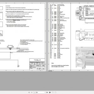 Tesla Model S 2019 LHD SOP12 Circuit Diagram 2019