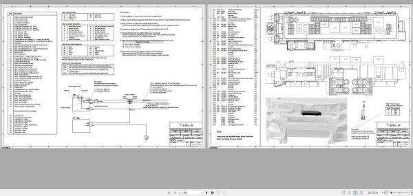 Tesla Model S RHD Circuit Diagram 2016