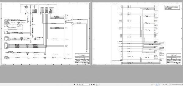Tesla Model S RHD Circuit Diagram 2016 1