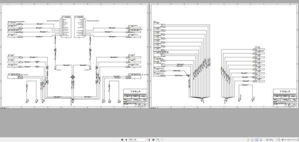 Tesla Model X 2016 LHD SOP3 Circuit Diagram 1