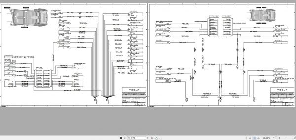 Tesla Model X 2019 LHD SOP8 Circuit Diagram 2020 1