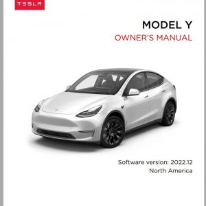Tesla Model Y Owners Manual 2022