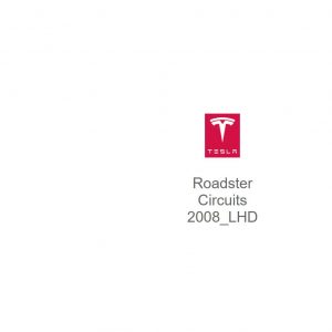 Tesla Roadster 2008 LHD Circuit Diagram