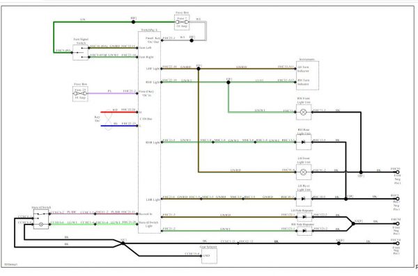 Tesla Roadster 2010 RHD Circuit Diagram 1