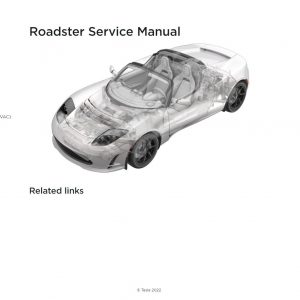 Tesla Roadster Service Manual 2017