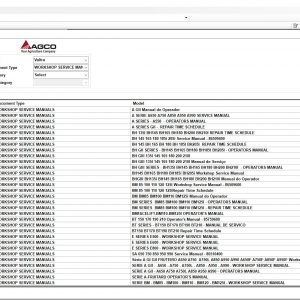 Valtra AU AG 052019 Part Book Workshop Service Manuals2