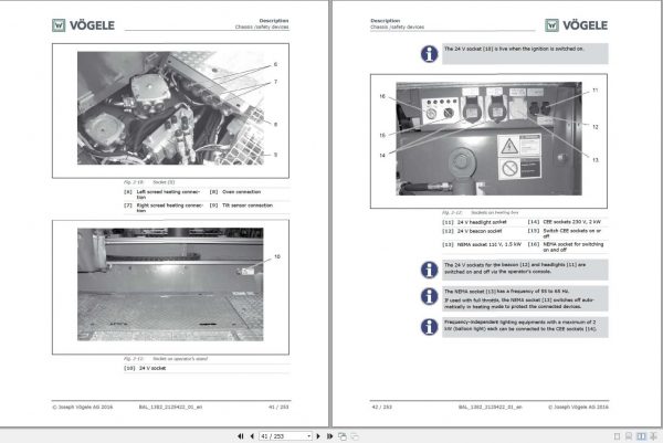 Vogele Asphalt Paver Vison 5100 2 Operating Instruction 3