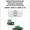 Vogele Road Pavers Super 1600 2 1800 2 SJ Spare Parts Catalog EN DE ES FR 2016 1