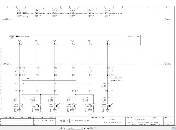 Vogele Road Pavers Super 1800 2 SJ with Removable Spray Module Technical Training 3