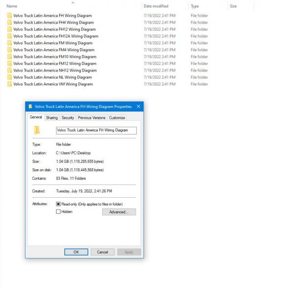 Volvo Truck Latin America 1.04 GB PDF EWD Electrical Wiring Documentation DVD 1
